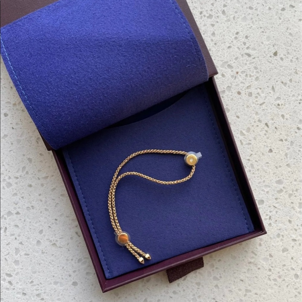 Monica Vinader Linear Solo Friendship Diamond Bracelet